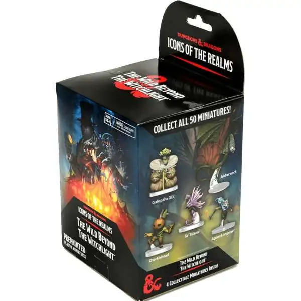 Dungeons & Dragons Icons of the Realms the Wild Beyond the Witchlight Mystery Pack [4 Miniatures]