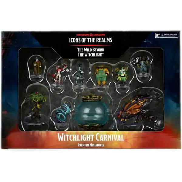 Dungeons & Dragons Icons of the Realms Witchlight Carnival Miniatured Boxed Set