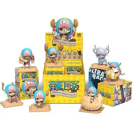 One Piece Freeny's Hidden Dissectibles Series 3 Chopper 4-Inch Mini Figure PVC Blind Box [6 Packs]