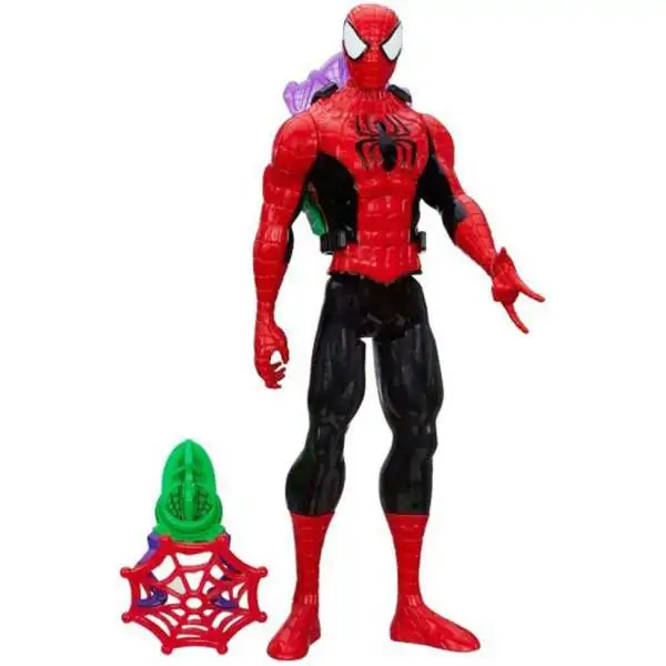 Marvel Ultimate Spider-Man Titan Hero Series Spider-Man with Goblin Attack Gear Action Figure