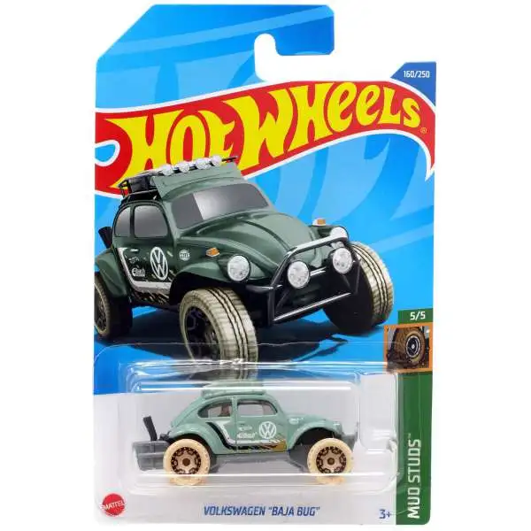 Hot Wheels Mud Studs Volkswagen "Baja Bug" Diecast Car #5/5