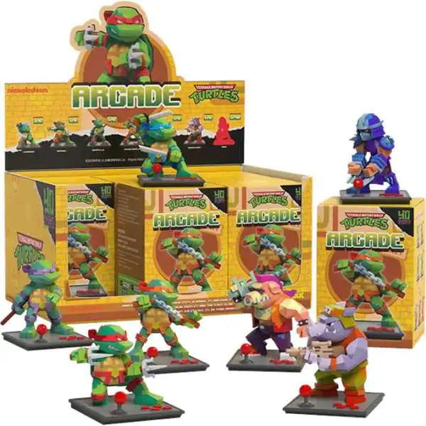 Teenage Mutant Ninja Turtles Arcade Edition 4-Inch Mini Figure PVC Blind Pack [1 RANDOM Figure] (Pre-Order ships January)