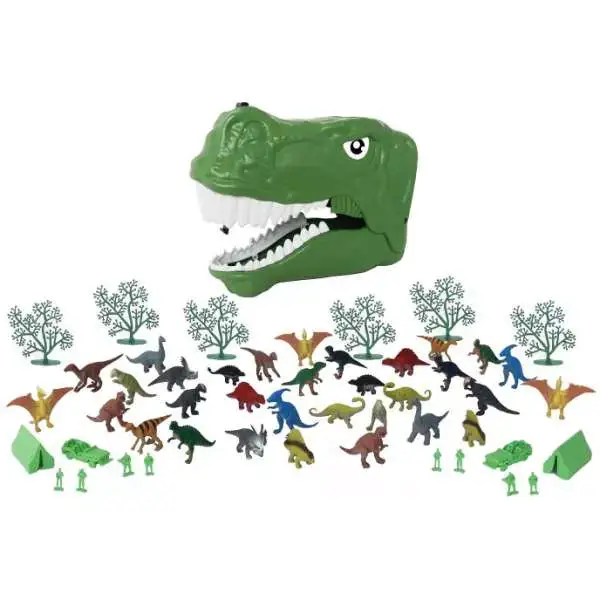 Animal Planet Dino Storage Head Collection Playset