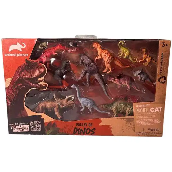 Animal Planet Vally of the Dinos Playset [14 Dinos]