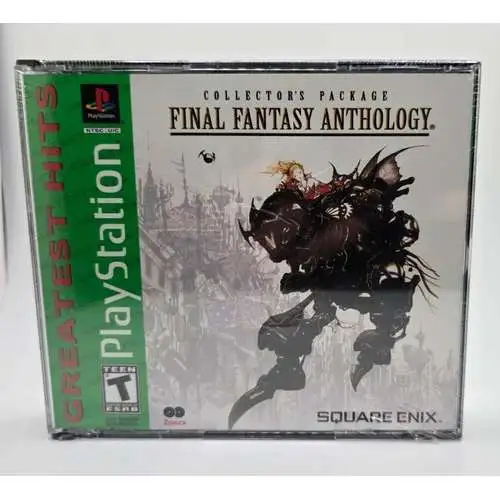 Playstation Final Fantasy Anthology Video Game [Complete in Box]