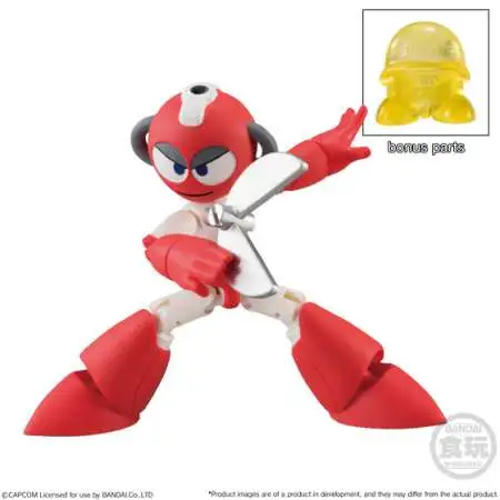 Mega Man Legends Shokugan 66 Action Series 2 Cut Man 2.6-Inch Trading Figure