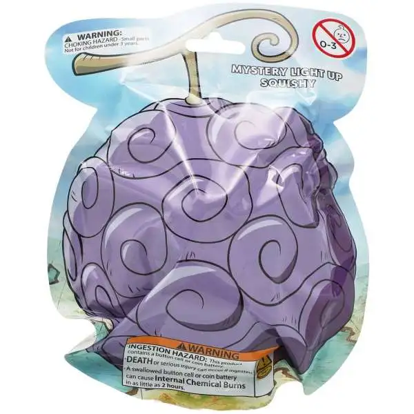 One Piece Light-Up Squishy Devil Fruit Mystery Pack
