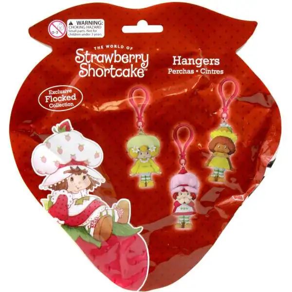 Strawberry Shortcake Flocked Collection Hangers Mystery Pack [1 RANDOM Hanger]
