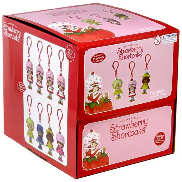 Strawberry Shortcake Flocked Collection Hangers Mystery Box [24 Packs]