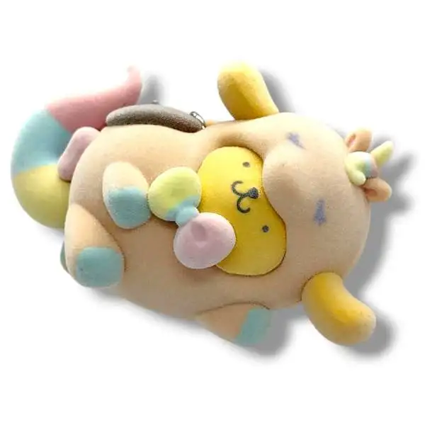Sanrio Hello Kitty & Friends Flocked Collection Pompompurin 3-Inch Hanger [Loose]