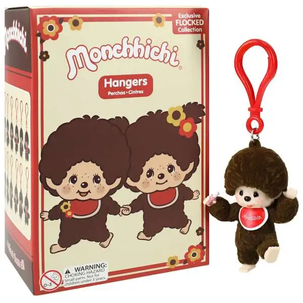 Monchhichi Flocked Collection Hangers 4.5-Inch Mystery Pack [Boxed]