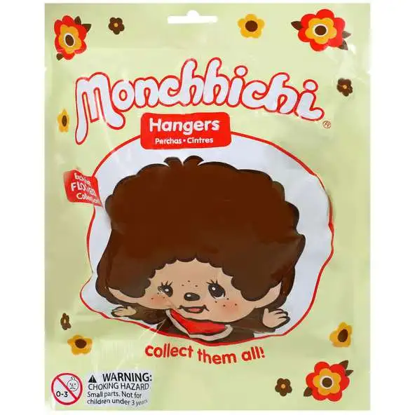 Monchhichi Flocked Collection Hangers Mystery Pack