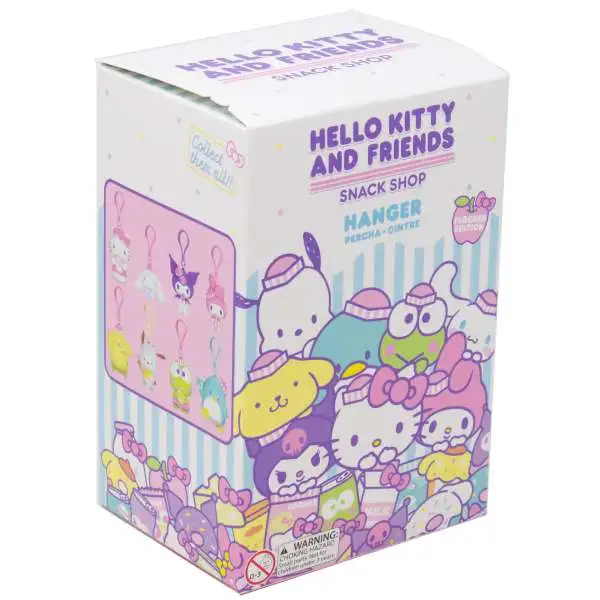 Sanrio Hello Kitty & Friends Snack Shop Hangers Mystery Pack [1 RANDOM Hanger]