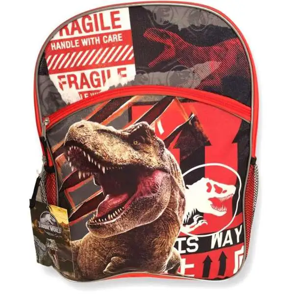 Jurassic World Handle with Care 16-Inch Backpack