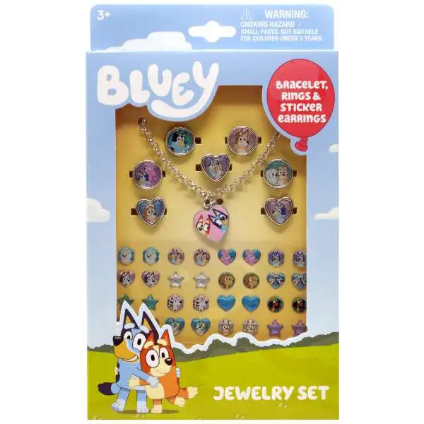 Bluey Jewelry Set