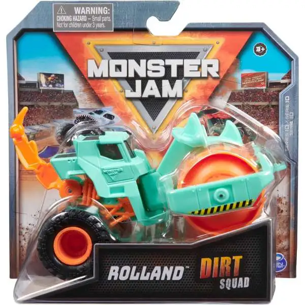 Monster Jam Dirt Squad Rolland Diecast Car