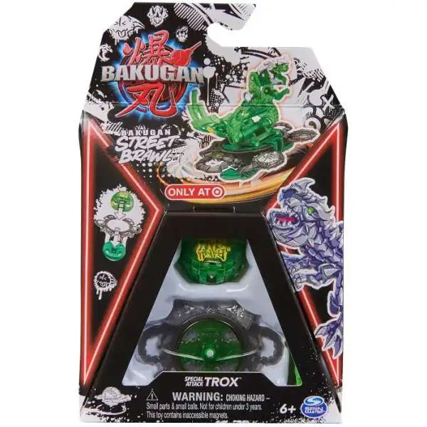 Bakugan Street Brawl Special Attack Trox Exclusive