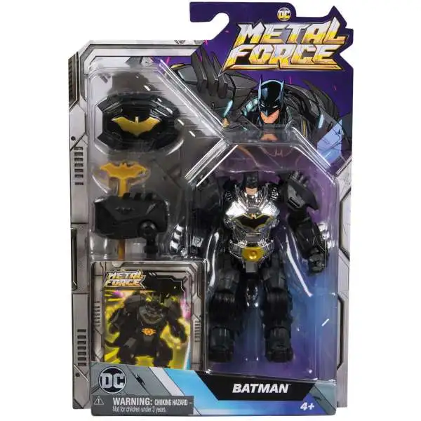 DC Metal Force Batman Action Figure [4-Inch]