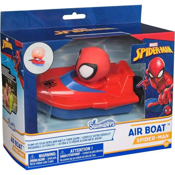 Marvel Swimways Air Boat Spider-Man Pool Toy