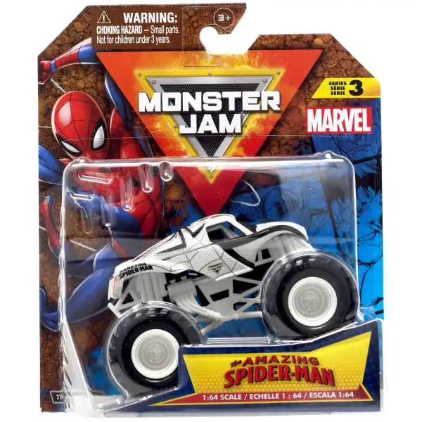 Monster Jam Marvel The Amazing Spider-Man Diecast Car