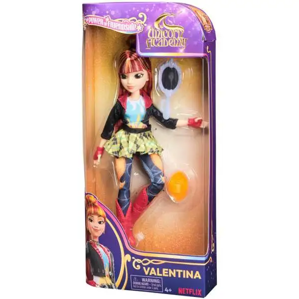 Unicorn Academy The Power of Friendship Valentina 9.5-Inch Doll [with Mirror]