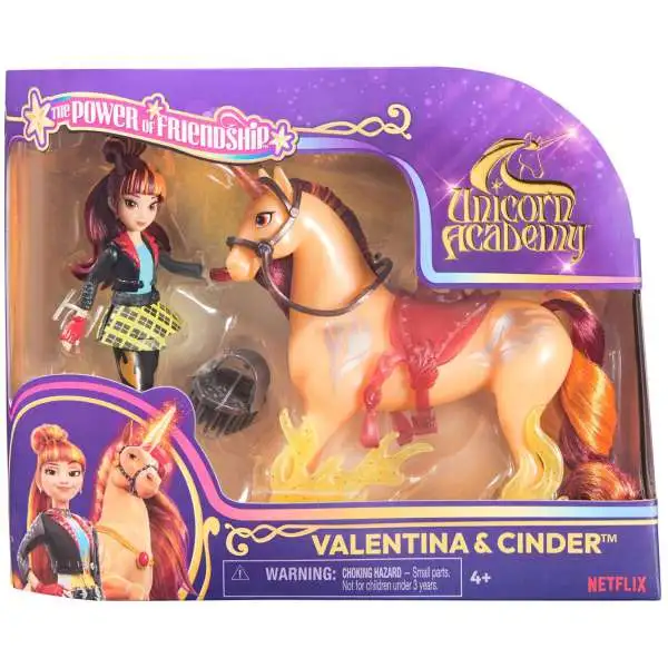 Unicorn Academy The Power of Friendship Valentina & Cinder Doll Set