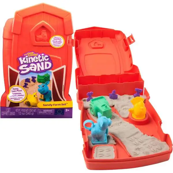 Kinetic Sand Sandy Farm Set