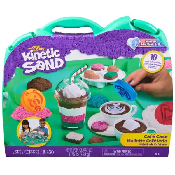 Kinetic Sand Cafe Exclusive Play Case