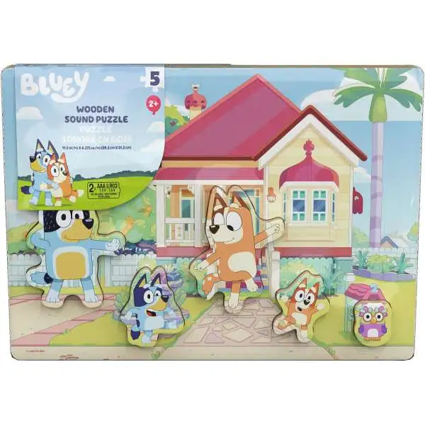 Bluey Wooden Sound Puzzle