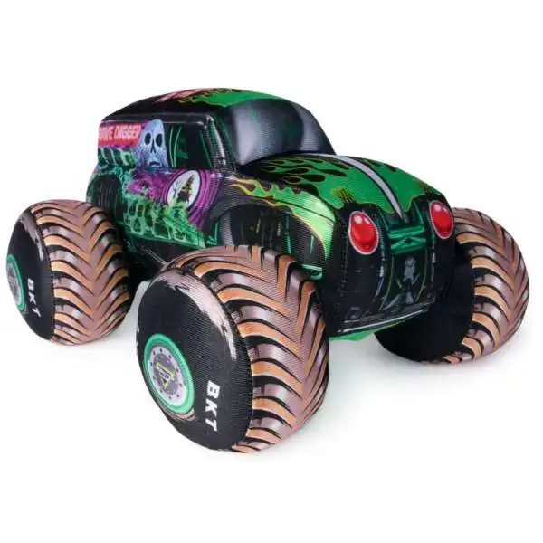 Monster Jam Grave Digger 10-Inch Plush Truck with Lights & Sounds