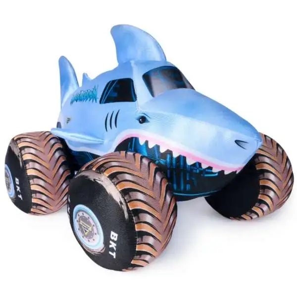 Monster Jam Megalodon 10-Inch Plush Truck with Lights & Sounds