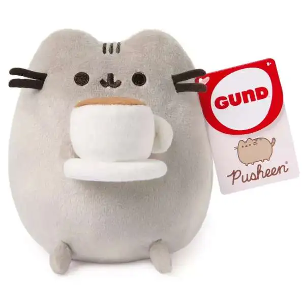 Pusheen 8-Inch Plush [with Coffee]