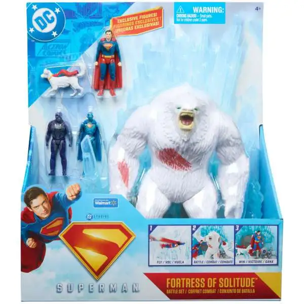 DC Superman Movie Fortress of Solitude Exclusive Battle Set
