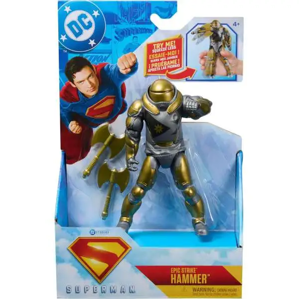 DC Superman Movie Epic Strike Hammer Action Figure