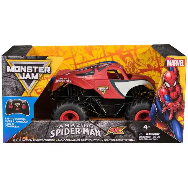 Monster Jam Marvel The Amazing Spider-Man R/C Vehicle