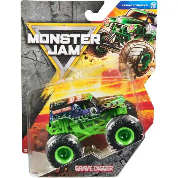 Monster Jam Legacy Trucks Series 43 Grave Digger Diecast Car