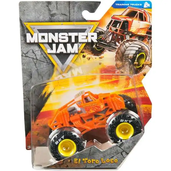 Monster Jam Training Trucks Series 43 El Toro Loco Diecast Car