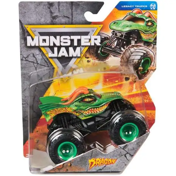 Monster Jam Legacy Trucks Series 44 Dragon Diecast Car