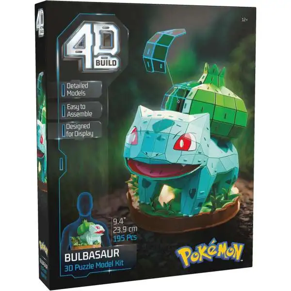 Pokemon 4D Build Bulbasaur 3D Puzzle Model Kit