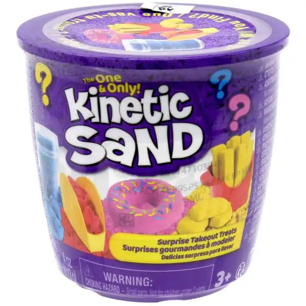 Kinetic Sand Surprise Takeout Treats Mystery Pack