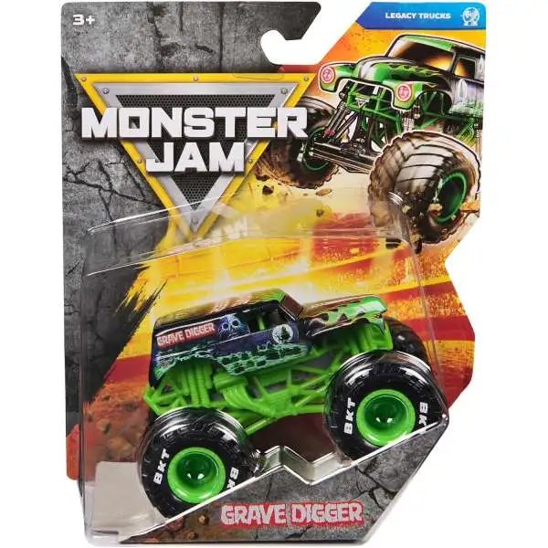Monster Jam Legacy Trucks Series 45 Grave Digger Diecast Car