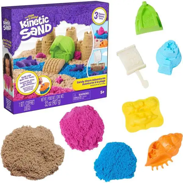 Kinetic Sand Sandy Shore Adventures Playset