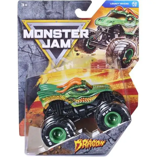 Monster Jam Legacy Trucks Series 46 Dragon Diecast Car