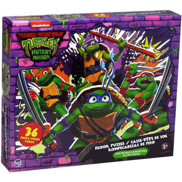 Teenage Mutant Ninja Turtles Mutant Mayhem Floor Puzzle [36 Pieces]