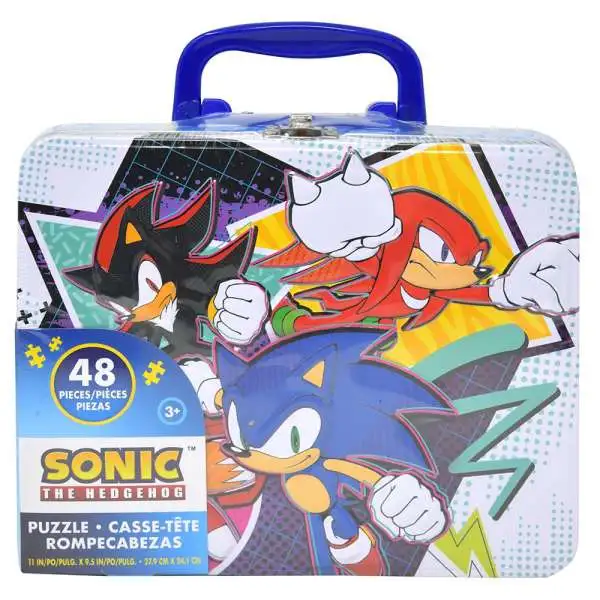 Sonic The Hedgehog Puzzle Tin [48 Pieces]