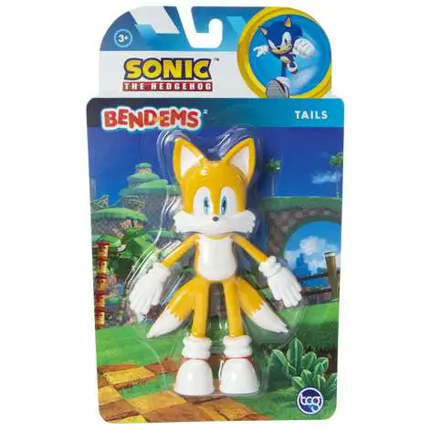Sonic The Hedgehog Bend-Ems Tails 5-Inch Bendable Figure