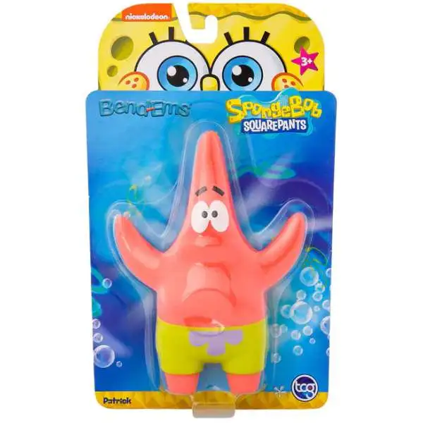 Spongebob Squarepants Bend-Ems Patrick 4.5-Inch Bendable Figure