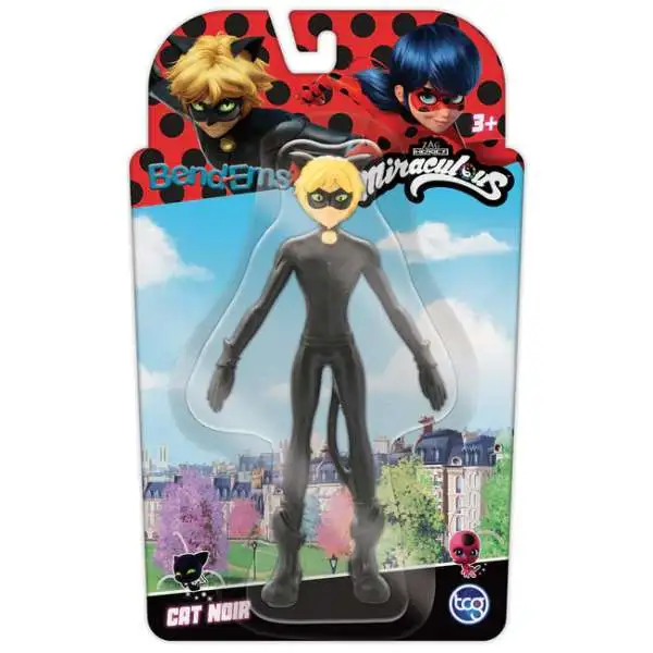 Miraculous Phunny Cat Noir 7.5 Plush Kidrobot NECA - ToyWiz