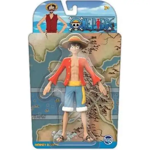 One Piece Flexfigs Monkey D. Luffy 4.5-Inch Bendable Figure