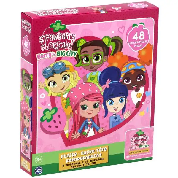 Strawberry Shortcake Berry in the Big City Puzzle [48 Pieces, Damaged Package]